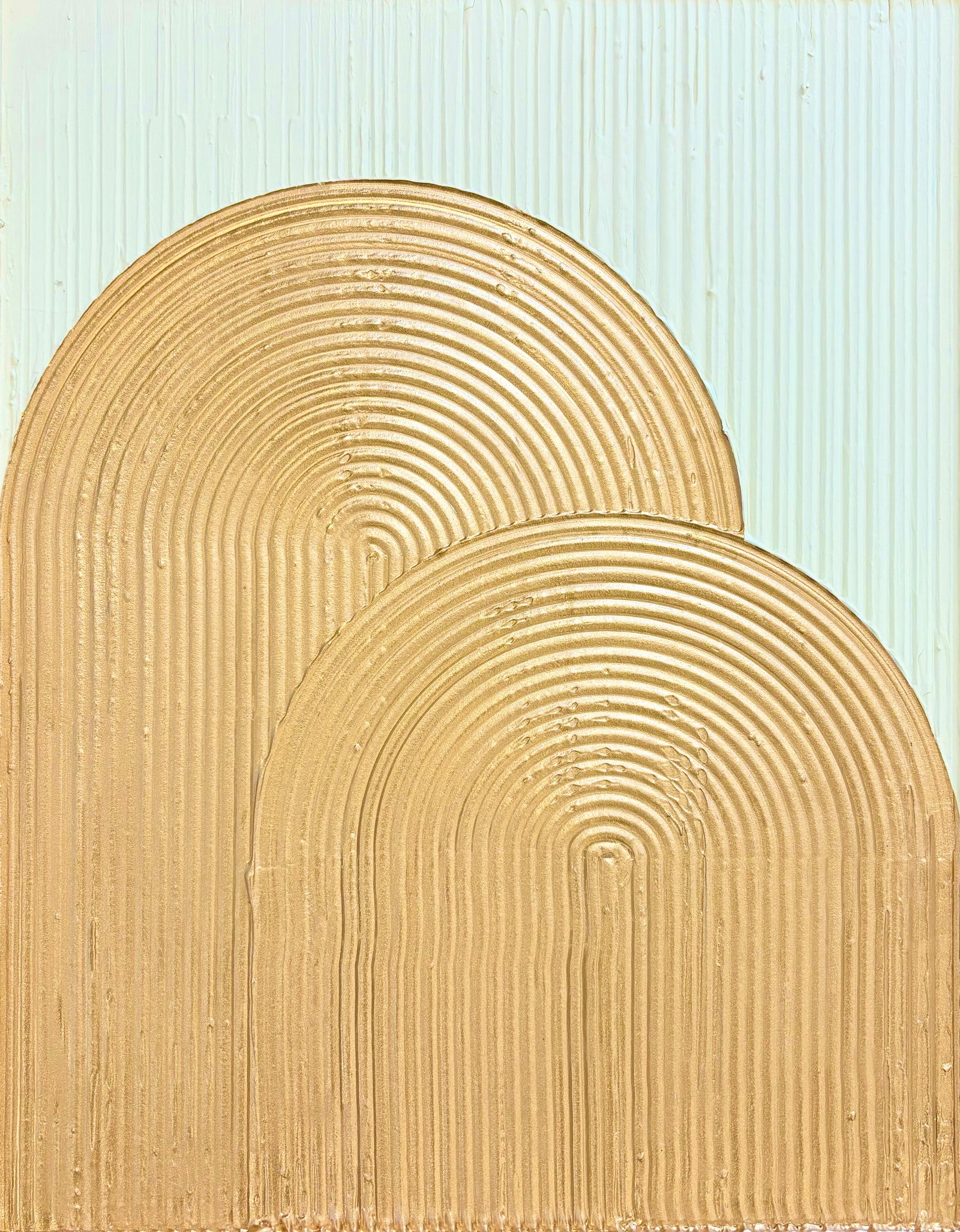 Stick Straight; 11 × 14"
