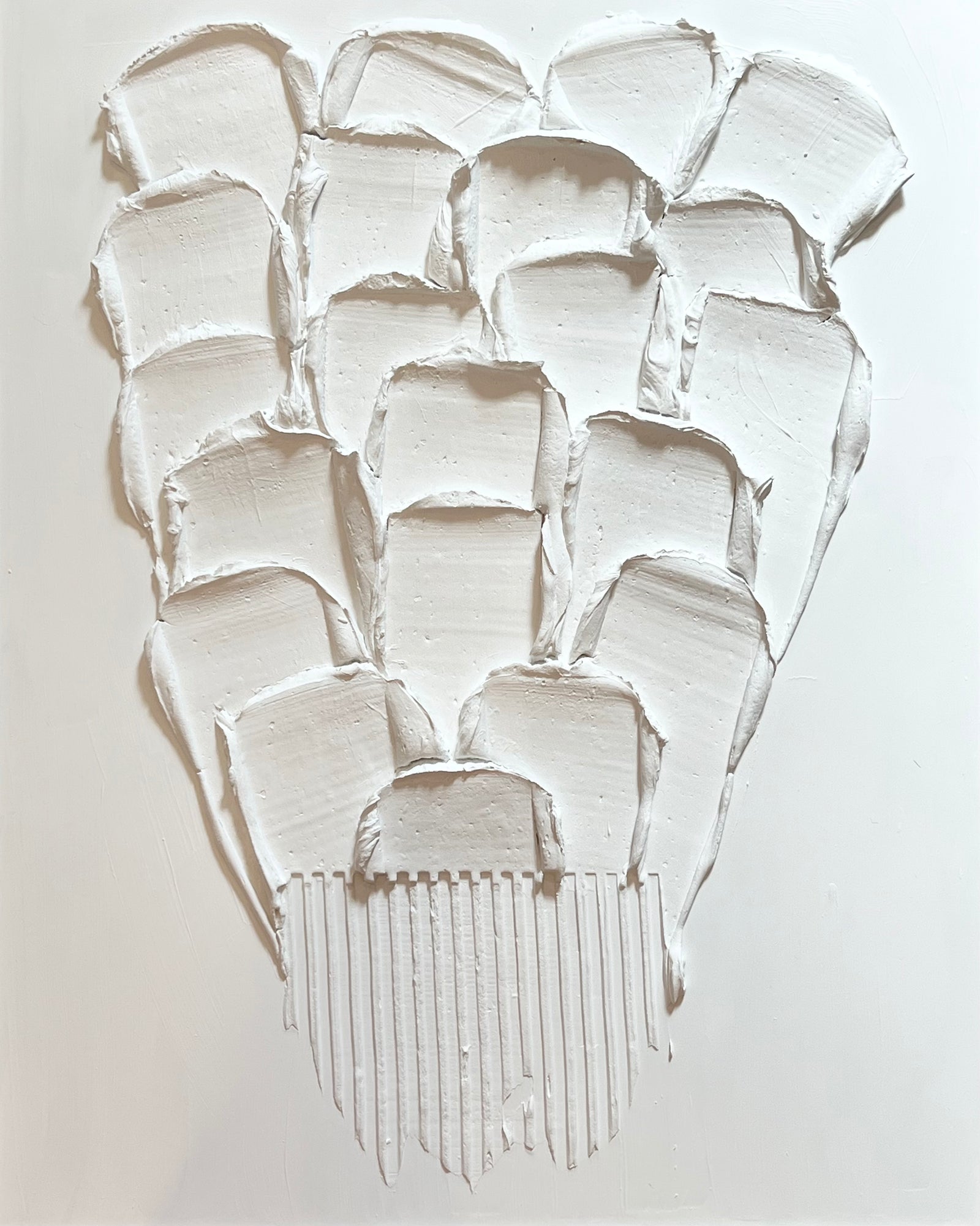 Botanic White; 24 × 30"