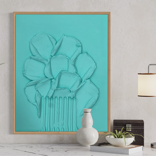 Botanic Turquoise - 11x14”